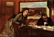 Edgar Degas Sulking France oil painting reproduction